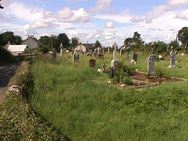 Coffin shaped Cemetery at Chaplefinnerty