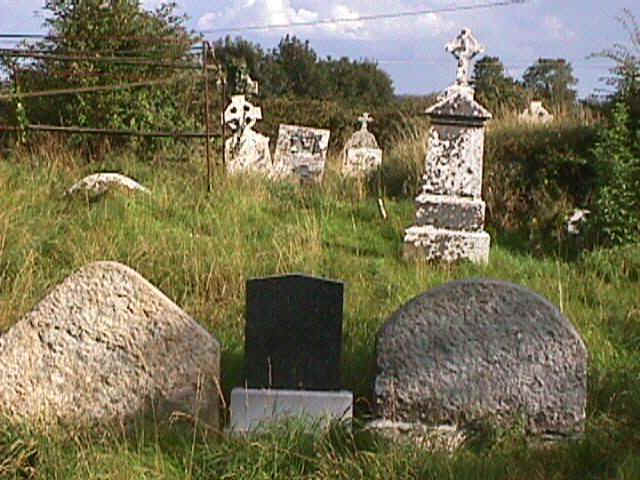 Father Finnerty's Tombstone - just to the right of frame structure